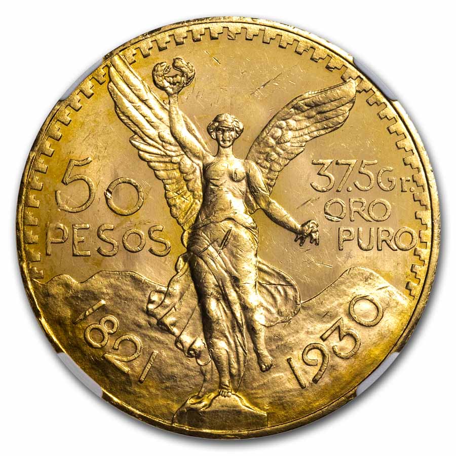 1930 Mexico Gold 50 Pesos MS-62 NGC | eBay